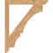 Ekena Millwork Balboa Slat Smooth Bracket, Western Red Cedar, 3 1/2"W x 36"D x 44"H BKT04X36X44BOA06SWR - alternate 4